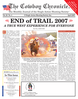 END of TRAIL 2007