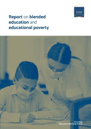 Report on Blended Education and Educational Poverty