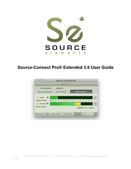 Source-Connect Pro X Version