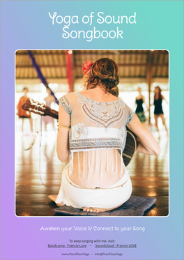 Yoga of Sound Songbook