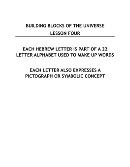 Building Blocks of the Universe 4