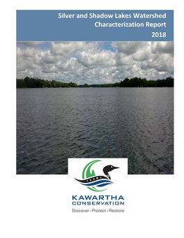 Shadow Lake and Silver Lake Watershed Characterization Report