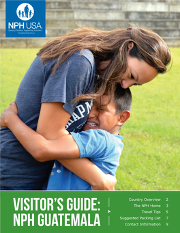 Visitor's Guide: NPH Guatemala