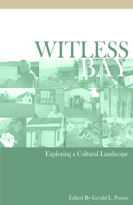 Witless Bay: Exploring a Cultural Landscape