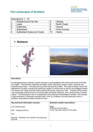The Landscapes of Scotland 1 Shetland