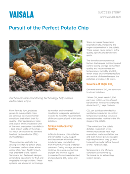 Pursuit of the Perfect Potato Chip