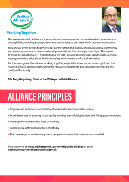 Alliance Principles