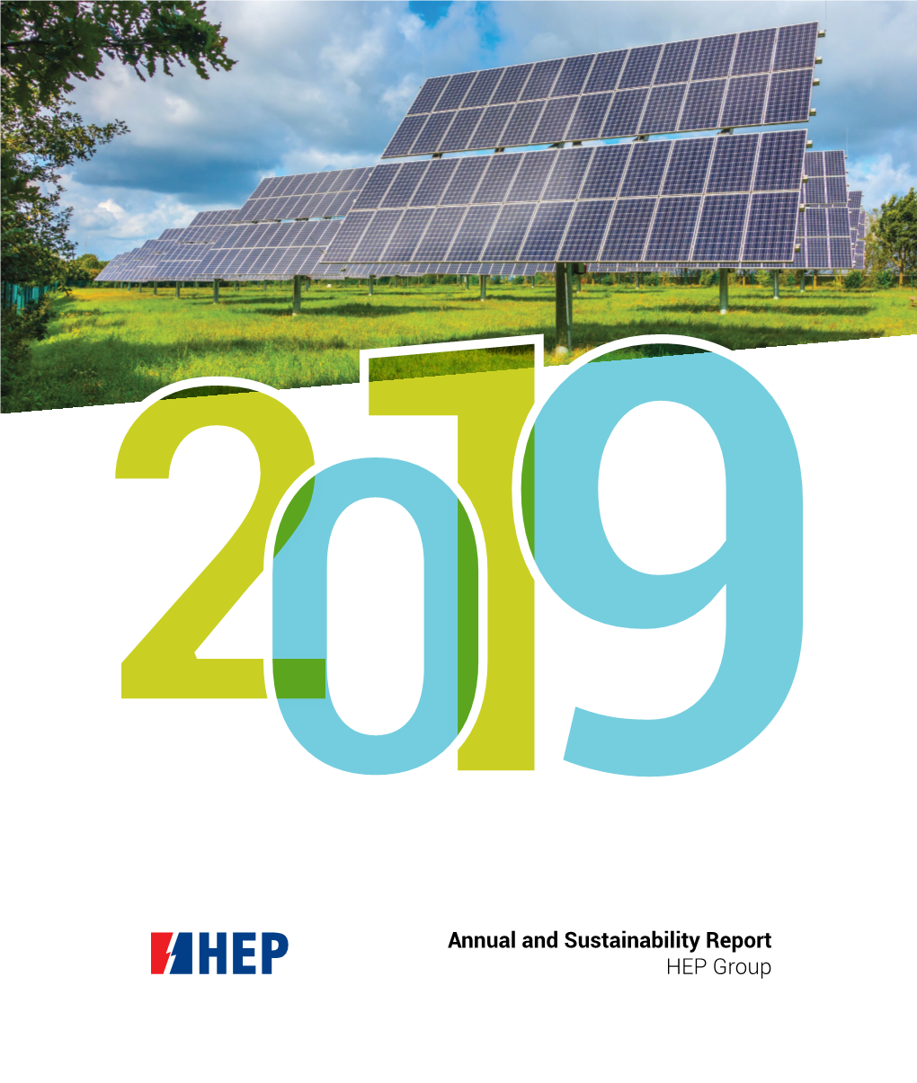 Annual and Sustainability Report 2019 HEP Group