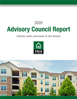 2020 Affordable Housing Advisory Council Report