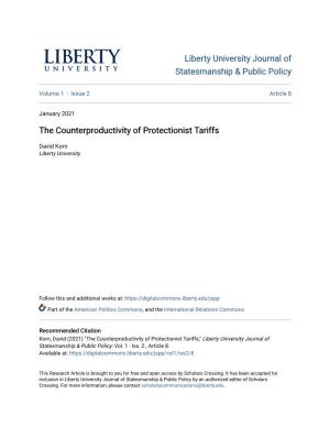 The Counterproductivity of Protectionist Tariffs