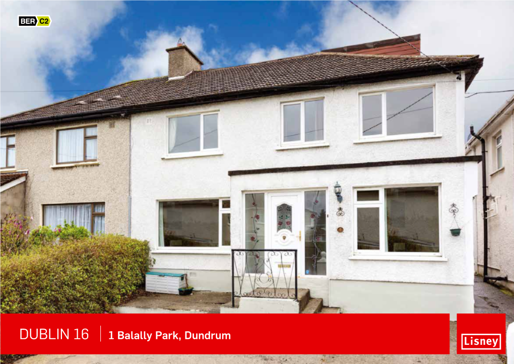 DUBLIN 16 1 Balally Park, Dundrum