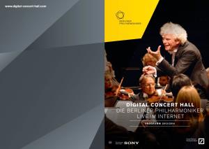 Digital Concert Hall Die Berliner Philharmoniker Live Im Internet