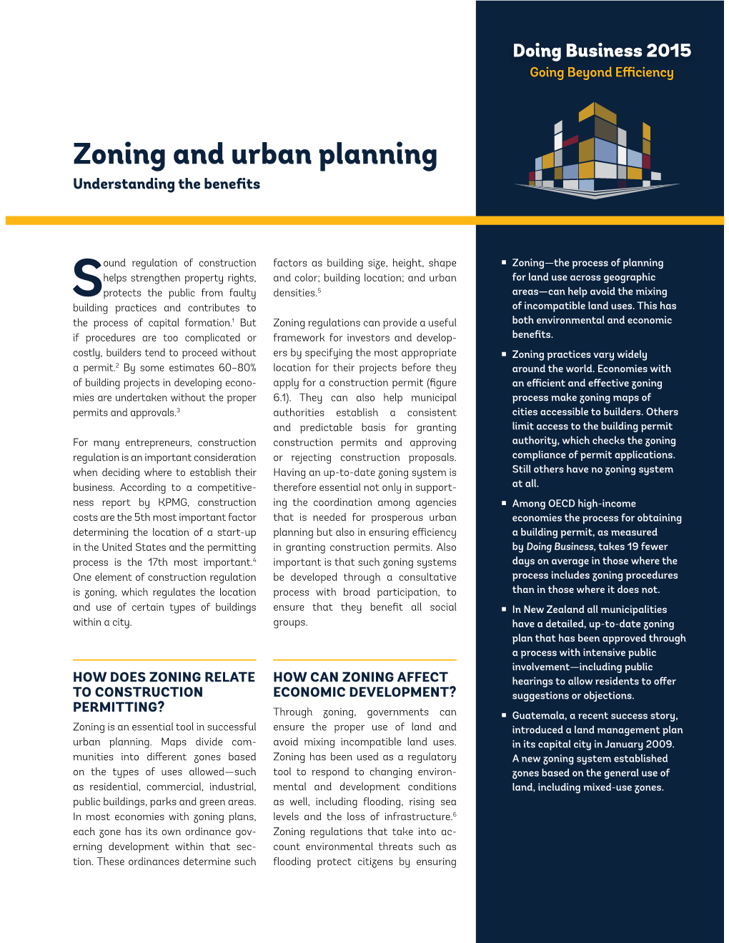 Zoning and Urban Planning Understanding the Beneﬁts