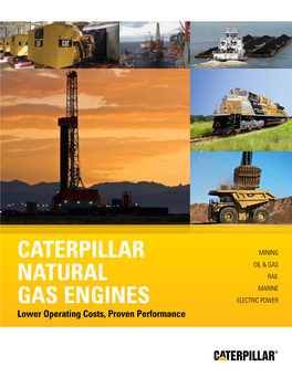 Caterpillar Natural Gas Engines