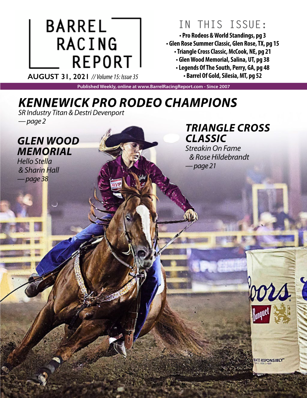 Kennewick Pro Rodeo Champions