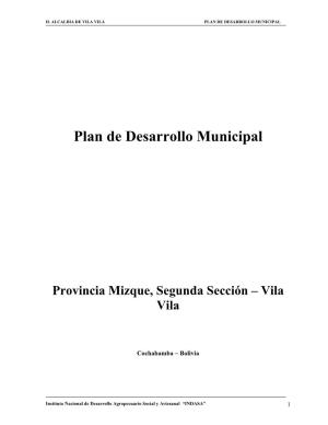 Plan De Desarrollo Municipal Plan De Desarrollo Muncipal