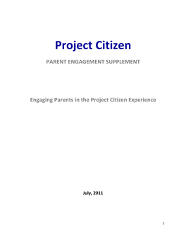 Project Citizen
