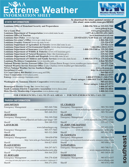 NOAA Extreme Weather Info