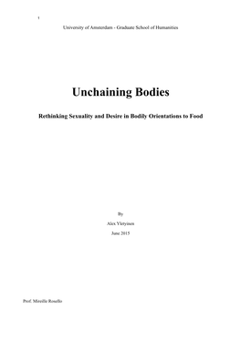 Unchaining Bodies