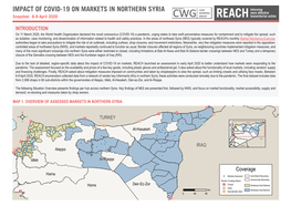IMPACT of COVID-19 on MARKETS in NORTHERN SYRIA Snapshot: 6-9 April 2020