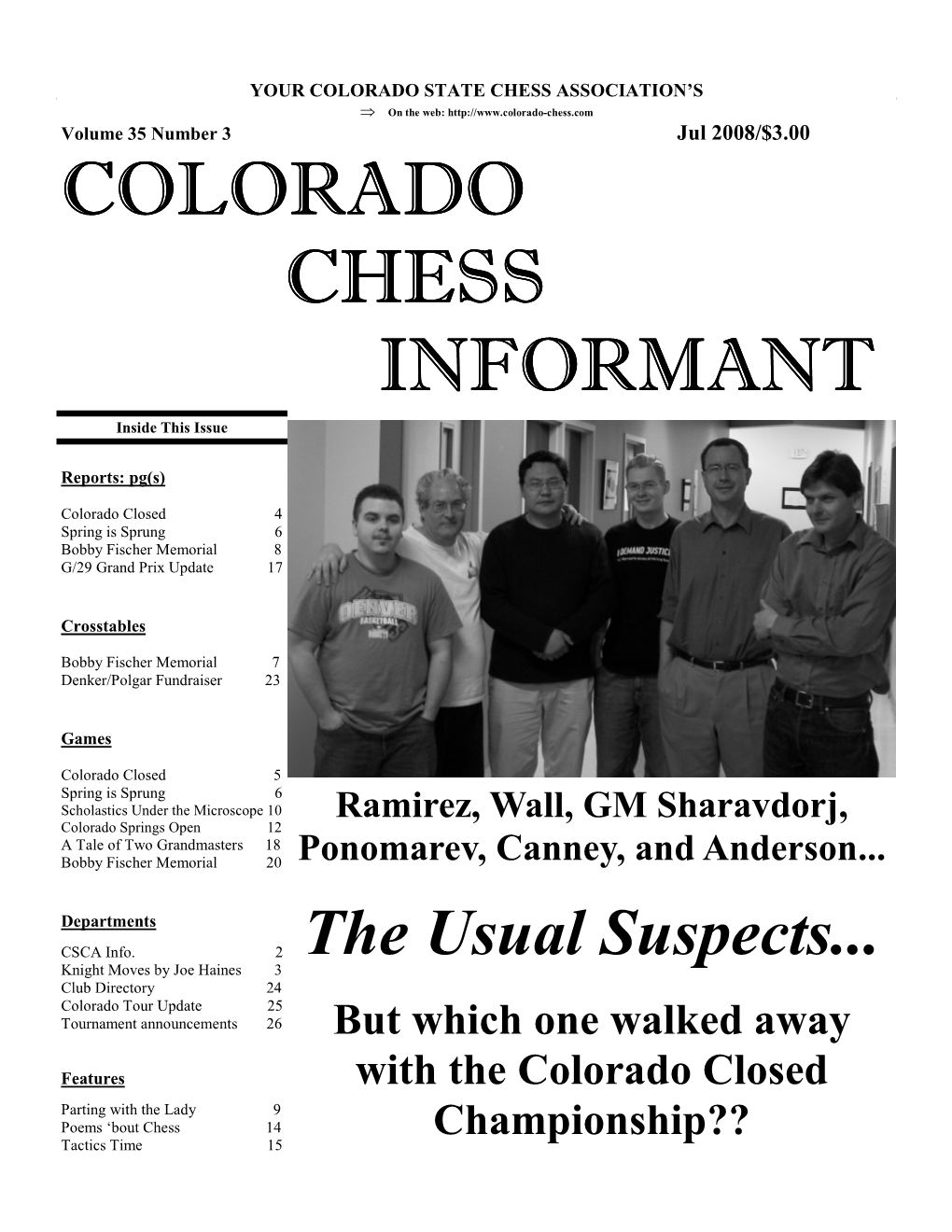 Colorado Chess Informant