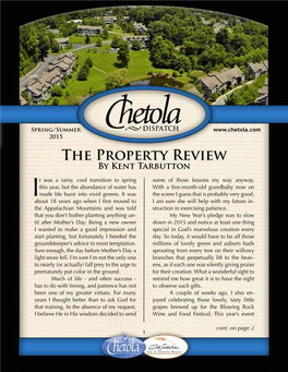 The Property Review by Kent Tarbutton