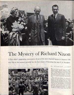 The Mystery of Richard Nixon