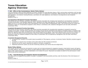 Texas Education Agency Overview