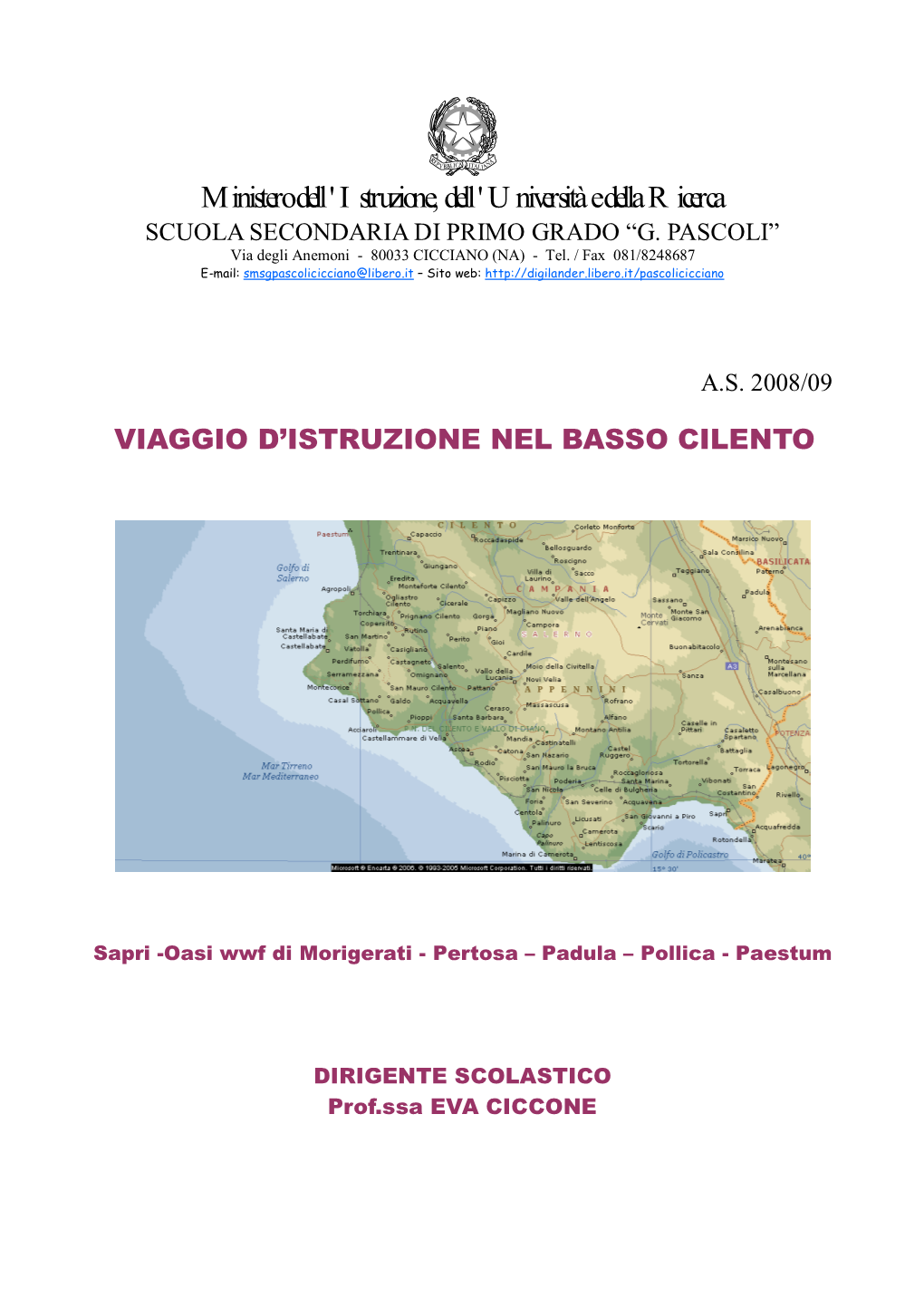 Brochure Cilento