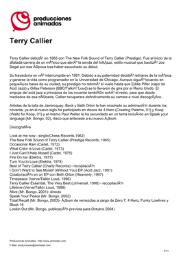 Terry Callier