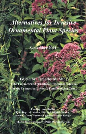 Alternatives for Invasive Ornamental Plant Species