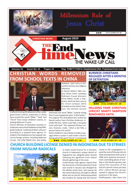End Time News English Aug 2019.Pmd