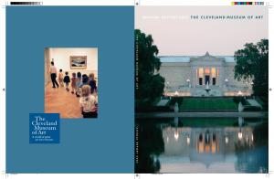 THE CLEVELAND MUSEUM of ART ANNUAL REPORT 2002 1 0-Cover.P65 the CLEVELAND MUSEUM of ART