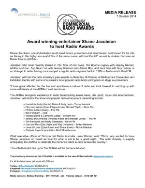 Commercial Radio Awards (Acras)