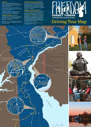 Driving Tour Map Byway Sites Along Your Journey
