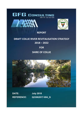 Report Draft Collie River Revitalisation
