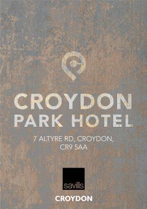 7 Altyre Rd, Croydon, Cr9 5Aa Croydon Park Hotel Croydon Park Hotel