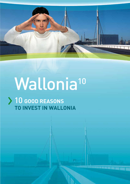 10 GOOD REASONS to INVEST in WALLONIA a LAND of GROWTH Create