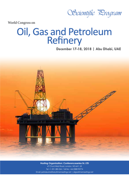 Oil, Gas and Petroleum Refinery December 17-18, 2018 | Abu Dhabi, UAE