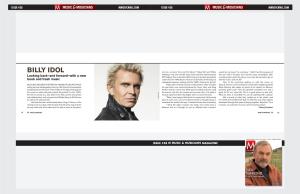 BILLY IDOL His Hits—Including “Dancing with Myself,” “Rebel Yell” and “White Sound Like My Music,” He Continues