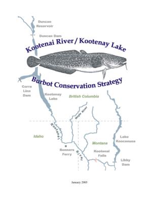 KR/KL Burbot Conservation Strategy