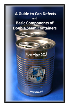 A Guide to Can Defects Basic Components of Double Seam
