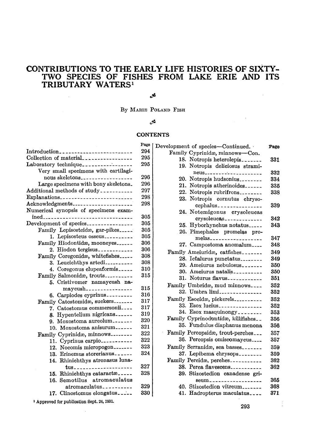 Bulletin of the United States Fish Commission