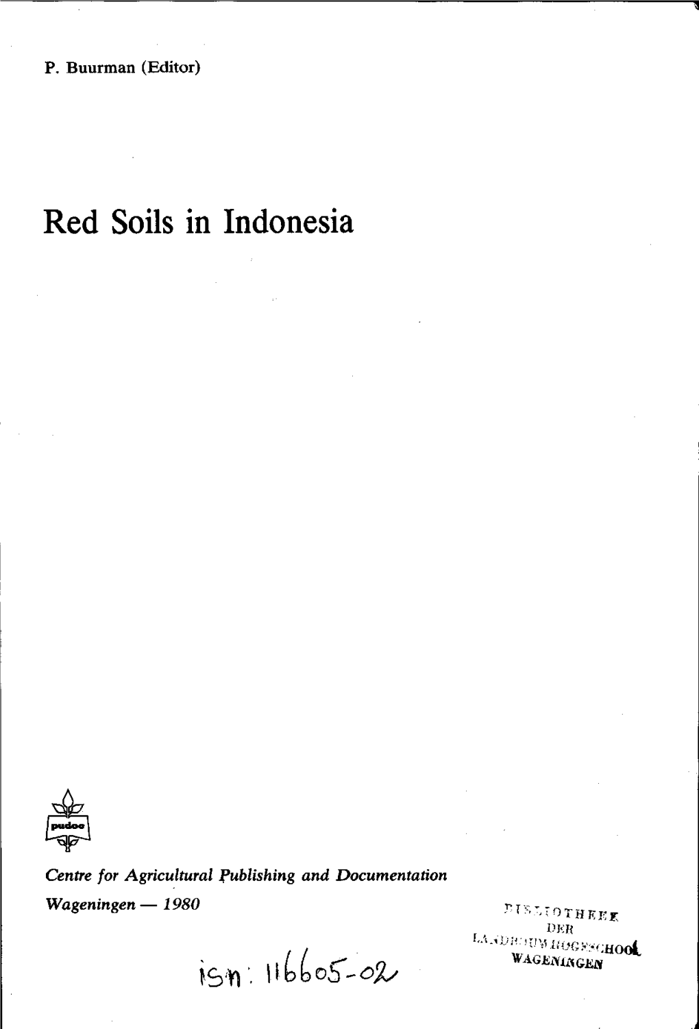 Red Soils in Indonesia