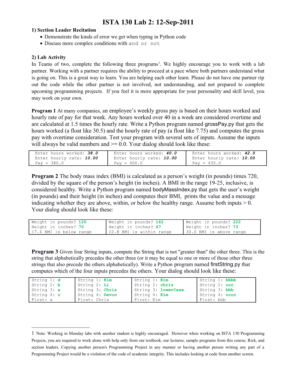 Demonstrate the Kinds of Error We Get When Typing in Python Code