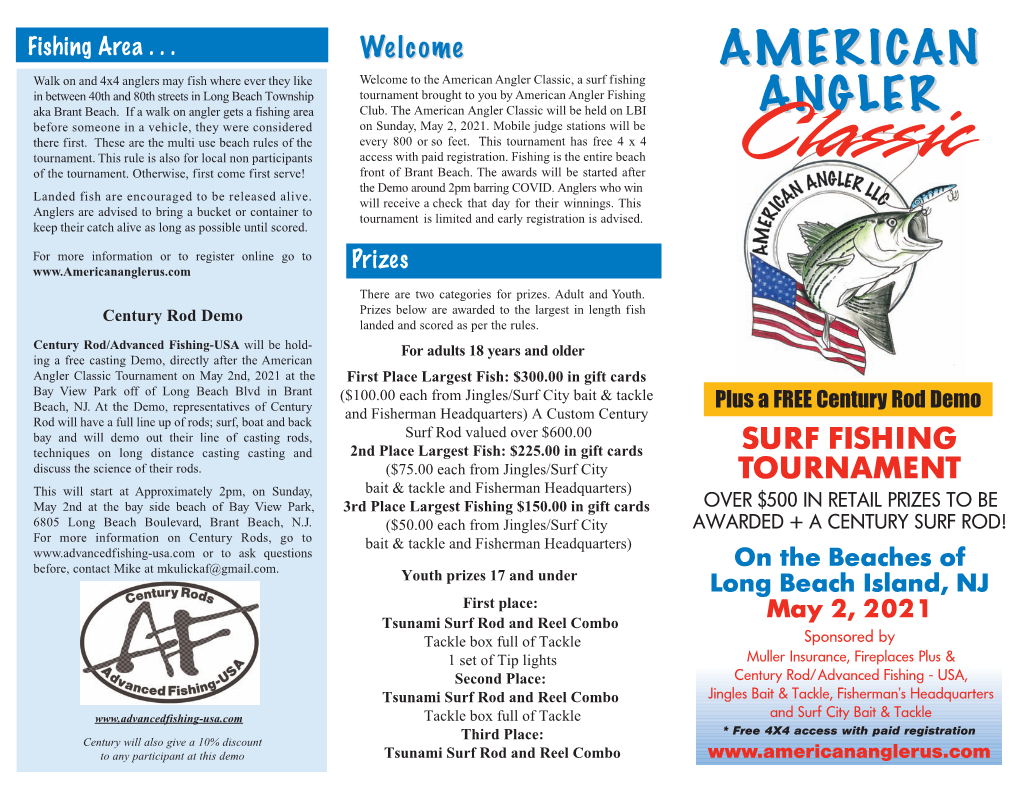 AA Classic Flyer Back May 2021