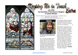 July 2020 the Newsletter of the Church of England in Central Windsor