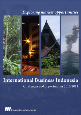 International Business Indonesia Challenges and Opportunities 2010/2011