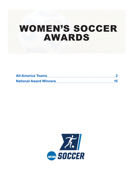Women's Soccer Awards