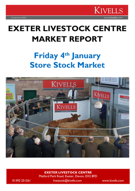 Friday 4Th January Store Stock Market